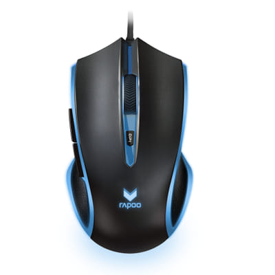 Rapoo V20S فأرة ألعاب مريحة USB Type-A بصرية 3000 DPI