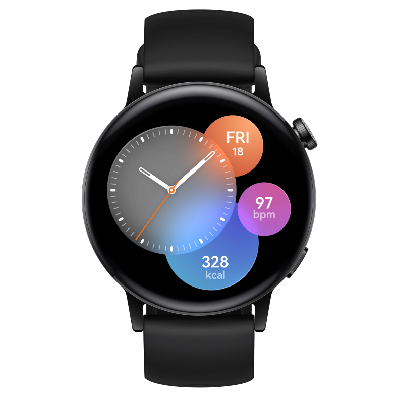 Huawei WATCH GT 3 42 mm Noir GPS (satellite)