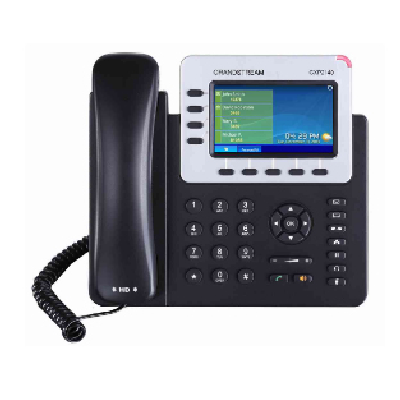 Grandstream Networks GXP2140 téléphone fixe Noir 4 lignes LCD Grandstream Networks GXP2140 téléphone fixe Noir 4 lignes LCD