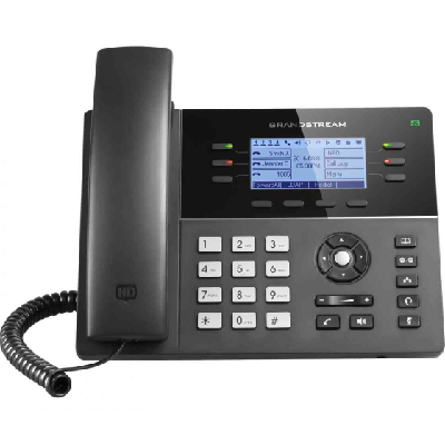 Grandstream Networks GXP1760W téléphone Téléphone DECT Identification de l'appelant Noir