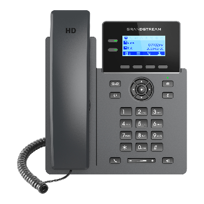 Grandstream Networks GRP2602P téléphone fixe Noir 2 lignes LCD Grandstream Networks GRP2602P téléphone fixe Noir 2 lignes LCD