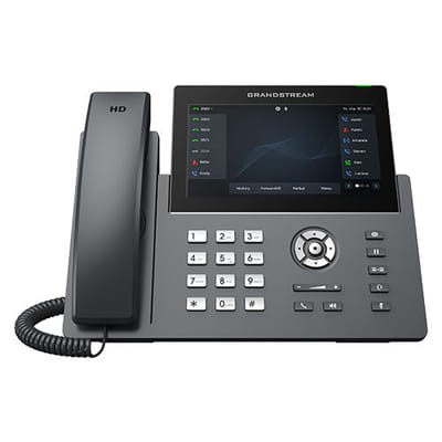 Grandstream Networks GRP2670 landline Black 12 lines TFT Wifi