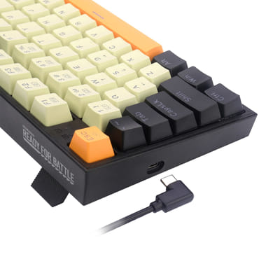 REDRAGON K636 CLO-RGB Kitava clavier USB + RF Wireless + Bluetooth Noir