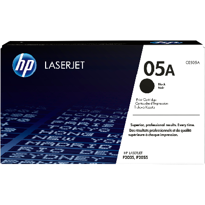 HP 05A toner LaserJet noir authentique HP 05A toner LaserJet noir authentique
