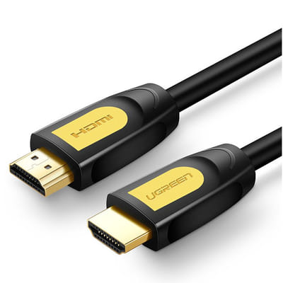 Ugreen 10128 كابل HDMI 1.5 م HDMI نوع A (قياسي) أسود، أصفر