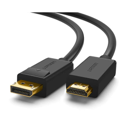 Ugreen 10239 câble vidéo et adaptateur 1,5 m DisplayPort HDMI Noir