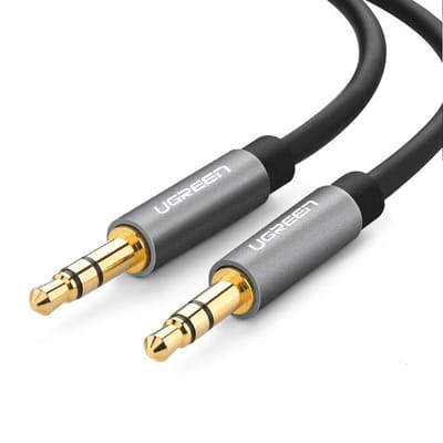 Ugreen 10733 câble audio 1 m 3,5mm Noir