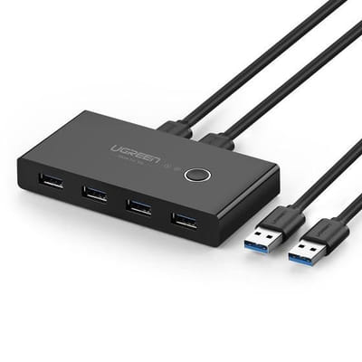 Ugreen 30768 USB 3.2 Gen 1 (3.1 Gen 1) Type-A Hub & Concentrator 5000 Mbit/s Black