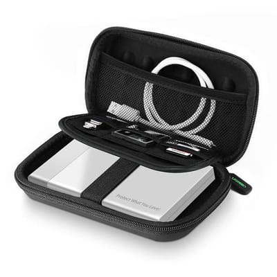 Ugreen 40707 storage disk case EVA (Ethylene Vinyl Acetate) Black