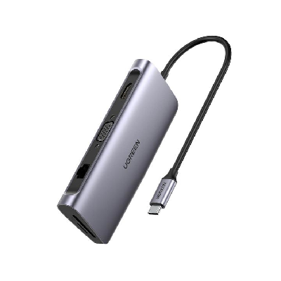 Ugreen 40873 station d'accueil USB 3.2 Gen 1 (3.1 Gen 1) Type-C Métallique
