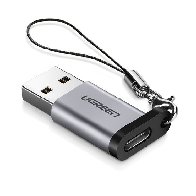 Ugreen 50533 changeur de genre de câble USB A USB C Argent Ugreen 50533 changeur de genre de câble USB A USB C Argent