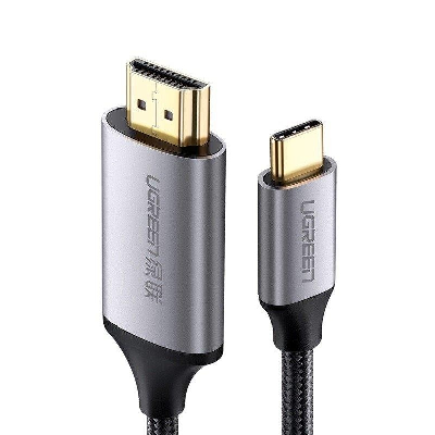 Ugreen 50570 câble vidéo et adaptateur 1,5 m USB C HDMI Type A (Standard) Noir Ugreen 50570 câble vidéo et adaptateur 1,5 m USB C HDMI Type A (Standard) Noir