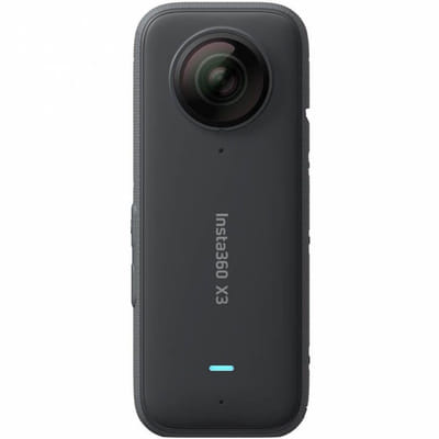 كاميرا إنستا360 X3 للرياضات الحركية 72 ميجابكسل 5K Ultra HD CMOS واي فاي 180 جرام
