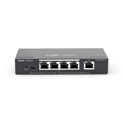 Ruijie Networks RG-ES205GC-P commutateur réseau Géré L2 Gigabit Ethernet (10/100/1000) Connexion Ethernet, supportant l'alimentation via ce port (PoE) Ruijie Networks RG-ES205GC-P commutateur réseau Géré L2 Gigabit Ethernet (10/100/1000) Connexion Ethernet, supportant l'alimentation via ce port (PoE)