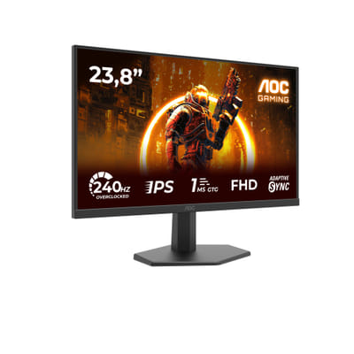 AOC 24G11ZE شاشة مسطحة للكمبيوتر 60.5 سم (23.8") 1920 x 1080 بكسل Full HD LCD أسود
