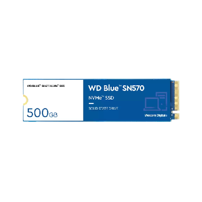 Western Digital WD Blue SN570 M.2 500 GB PCI Express 3.0 NVMe (WDS500G3B0C)