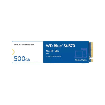 Western Digital WD Blue SN570 M.2 500 GB PCI Express 3.0 NVMe (WDS500G3B0C)