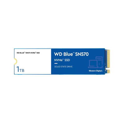 Western Digital WD Blue SN570 M.2 1000 جيجابايت PCI Express 3.0 NVMe (WDS100T3B0C)