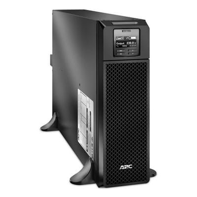 APC Smart-UPS على الإنترنت تحويل مزدوج (عبر الإنترنت) 5000 VA 4500 W 12 مخرج(مخارج) AC (SRT5KXLI)
