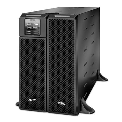 APC Smart-UPS على الإنترنت تحويل مزدوج (عبر الإنترنت) 5000 VA 4500 W 12 مخرج(مخارج) AC (SRT5KXLI)