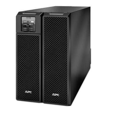 APC Smart-UPS On-Line تحويل مزدوج (عبر الإنترنت) 8000 VA 8000 واط 10 مخرج(مخارج) تيار متردد (SRT8KXLI)