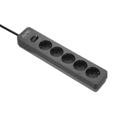 APC PME5B-GR protection surtension Noir 5 sortie(s) CA 230 V 1,5 m (PME5B-GR)