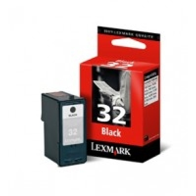 Lexmark No.32 Black Print Cartridge cartouche d'encre 1 Cartridge Original Noir
