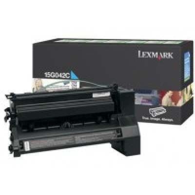 Lexmark 15G042C Cartouche de tonerOriginal Cyan
