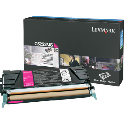 Lexmark Magenta Toner Cartridge for C52x Cartouche de toner Original
