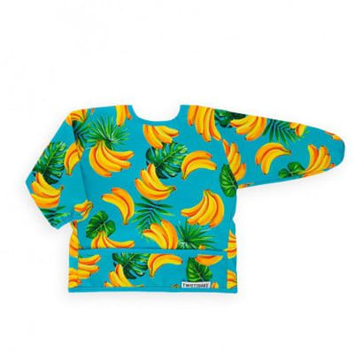 Twistshake Long sleeve waterproof bib - Banana