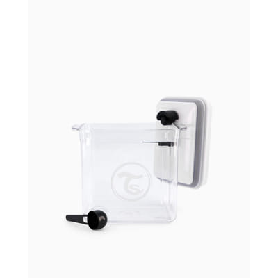 Twistshake Rectangular Formula Container 1.7 L Transparent, White 1 pcs