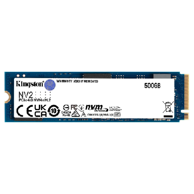Kingston Technology NV2 M.2 500 Go PCI Express 4.0 NVMe (SNV2S/500G)