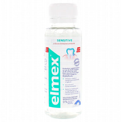 Mouthwash 100ml Sensitive Elmex