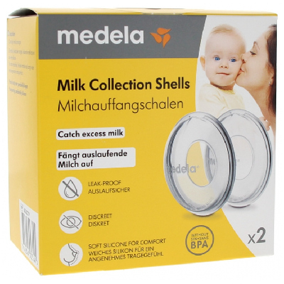 Medela 2 Coupelles Recueil-Lait