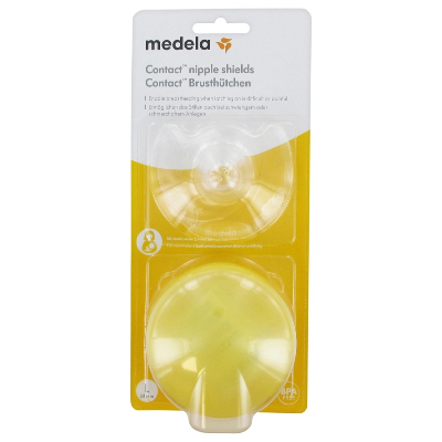 Medela 2 Bouts de Sein Contact - Taille : L - 24 mm