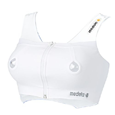 Medela Easy Expression™ Bustier White velikost S 1 pcs Medela Easy Expression™ Bustier White velikost S 1 pcs