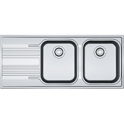 Franke Smart SRX 621 Evier encastré Rectangulaire Acier inoxydable