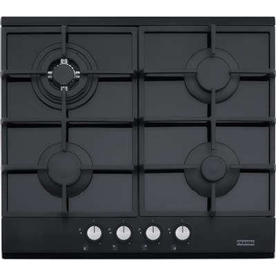 Franke FHNG 604 4G TC BK C Noir Intégré Gaz 4 zones Franke FHNG 604 4G TC BK C Noir Intégré Gaz 4 zones