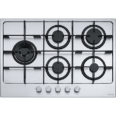 Franke HMA 755 4G DCL XS C Acier inoxydable Intégré 73 cm Gaz 5 zones