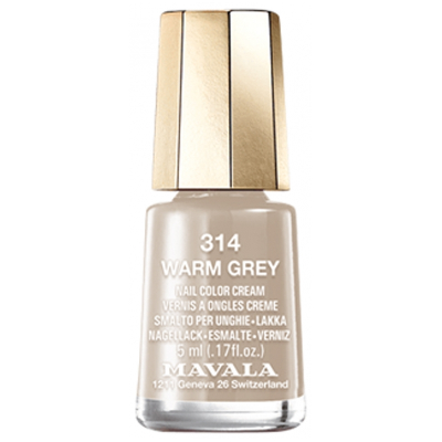 Mavala Mini Color Vernis à Ongles Crème 5 ml - Couleur : 314 : Warm Grey