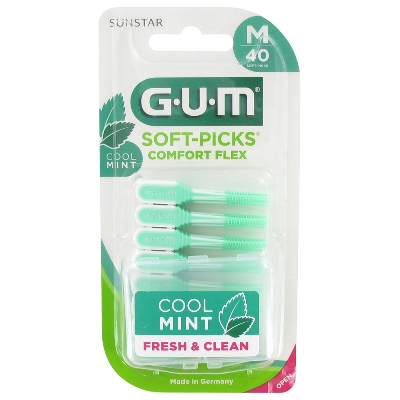 Brossettes Interdentaires Regular/medium x40 Soft-Picks Gum Brossettes Interdentaires Regular/medium x40 Soft-Picks Gum
