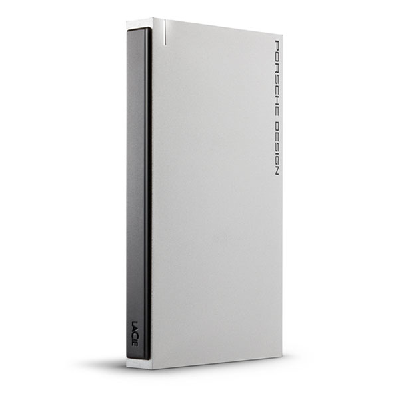 LaCie Porsche Design disque dur externe 1 To Aluminium, Noir