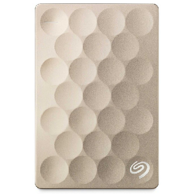 Seagate Backup Plus Ultra Slim 1TB disque dur externe 1000 Go Or Seagate Backup Plus Ultra Slim 1TB disque dur externe 1000 Go Or
