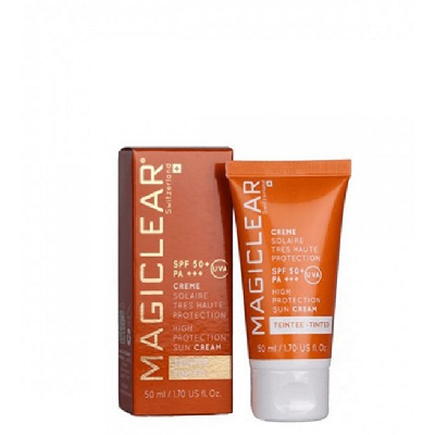 Magiclear Crème Solaire SPF 50+ Teinté 50ML