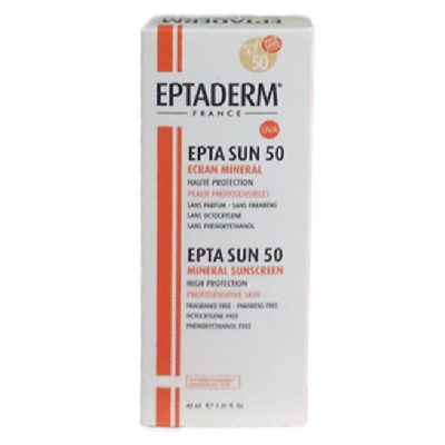 Eptaderm Epta Sun 50+ Minéral Teinté – 40 ml