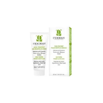 FIDERMA SOIN TRAITANT PEAUX MIXTES À GRASSES 40ml