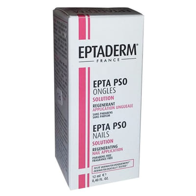 Eptaderm Epta Pso أظافر حل العناية المتجددة – 12 مل