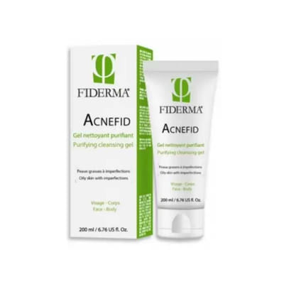 FIDERMA ACNEFID Purifying Cleansing Gel Oily Skin, 200ml