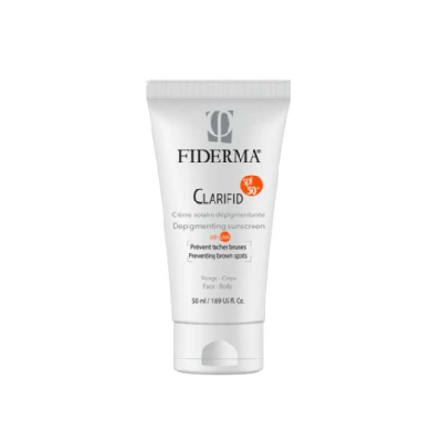 FIDERMA CLARIFID CREME SOLAIRE DEPIGMENTANTE SPF 50+ 50ML