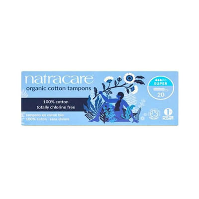 Tampons Bio Sans Applicateur Super Boite De 20 Natracare